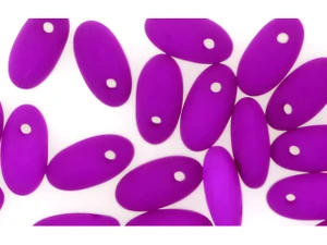 Czech Rizo 6 x 2.5mm: Neon Purple, 2.5" Tube Czech Rizo 6 x 2.5mm: Neon Purple, 2.5" Tube