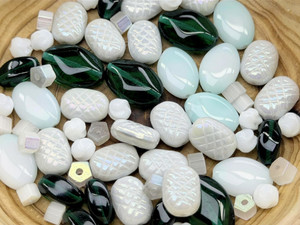 Limited Edition Czech Glass Driftglass Bead Soup - 50 grams