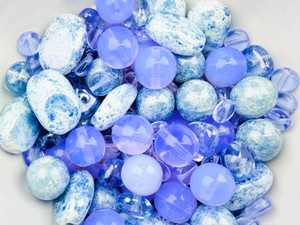 Limited Edition Blue Baubles Bead Soup - 50 grams