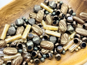 Limited Edition Czech Glass Mercantile Bead Soup - 100 grams