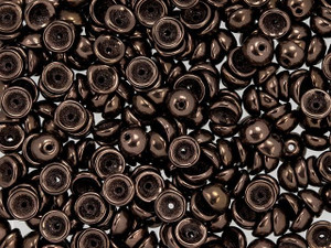Czech Glass 2 x 4mm Dark Bronze Teacup Bead 2.5-Inch Tube by Starman Czech Glass 2 x 4mm Dark Bronze Teacup Bead 2.5-Inch Tube by Starman