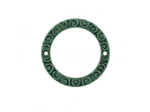 JBB Circle Link w/Swirls 23mm: Gun Metal