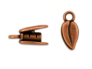 JBB Leaf Locking Pinch Tube 13/5mm : Antique Copper