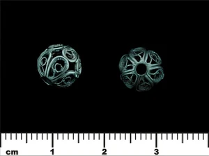 JBB Filigreed Ball 9mm : Gun Metal