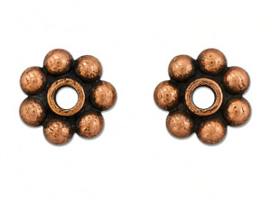 JBB Beaded Ring 7/2mm : Antique Copper