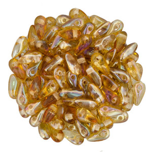 Czech Mini Dagger Beads 2.5/6mm Tube 2.5" : Rosaline - Celsian