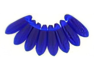 Czech Dagger 10 x 3mm : Matte - Cobalt (strand) by Starman