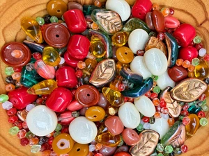 Limited Edition Czech Glass Bountiful Bead Soup - 100 grams