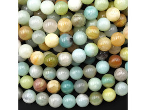 Amazonite 4mm Smooth Round Bead Strand