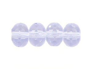 Czech Gem-Cut Rondelle 7 x 5mm Alexandrite (25pc Strand) by Starman