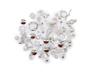 Jesse James Beads Window Box Bead Mix - Crystal