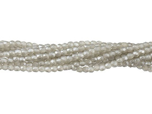 Czech Glass 2mm Black Diamond Flash Pearl Fire-Polish Bead Strand by Starman Czech Glass 2mm Black Diamond Flash Pearl Fire-Polish Bead Strand by Starman