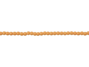 Czech Glass 2mm ColorTrends Pacifica Tangerine Round Bead Strand by Starman Czech Glass 2mm ColorTrends Pacifica Tangerine Round Bead Strand by Starman