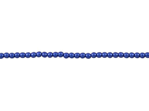 Czech Glass 2mm ColorTrends Saturated Metallic Lapis Blue Round Bead Strand by Starman Czech Glass 2mm ColorTrends Saturated Metallic Lapis Blue Round Bead Strand by Starman
