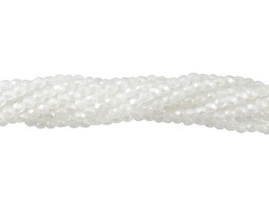 Czech Glass 2mm Crystal Flash Pearl Fire-Polish Bead Strand by Starman Czech Glass 2mm Crystal Flash Pearl Fire-Polish Bead Strand by Starman