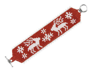 Nordic Christmas Reindeer Bracelet Kit Nordic Christmas Reindeer Bracelet Kit