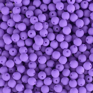 PRECIOSA Czech Glass Bead Strand 4mm, Velvet Soft Violet 