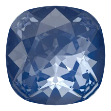 Swarovski 4470 12mm Cushion Fancy Stone Crystal Blue Muse Lux