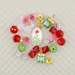 Jesse James Beads Bead Mix - Tomato Garden