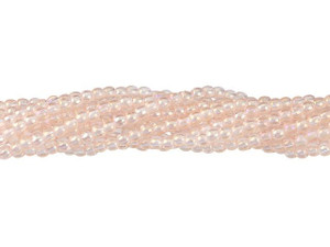 Czech Glass 2mm Rosaline Luster Iris Round Bead Strand by Starman Czech Glass 2mm Rosaline Luster Iris Round Bead Strand by Starman