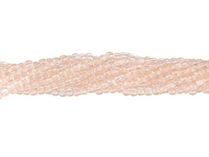 Czech Glass 2mm Rosaline Round Bead Strand by Starman Czech Glass 2mm Rosaline Round Bead Strand by Starman