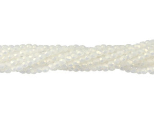 Czech Glass 2mm Sueded Gold Crystal Fire-Polish Bead Strand by Starman Czech Glass 2mm Sueded Gold Crystal Fire-Polish Bead Strand by Starman