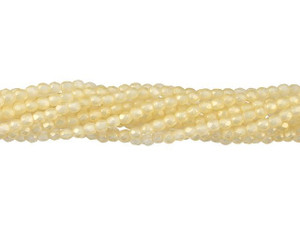Czech Glass 2mm Sueded Gold Lamé Fire-Polish Bead Strand by Starman Czech Glass 2mm Sueded Gold Lamé Fire-Polish Bead Strand by Starman