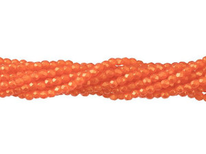 Czech Glass 2mm Sueded Gold Lamé Hyacinth Fire-Polish Bead Strand by Starman Czech Glass 2mm Sueded Gold Lamé Hyacinth Fire-Polish Bead Strand by Starman
