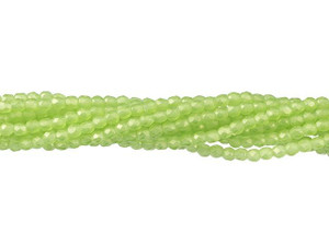 Czech Glass 2mm Sueded Gold Olivine Fire-Polish Bead Strand by Starman Czech Glass 2mm Sueded Gold Olivine Fire-Polish Bead Strand by Starman