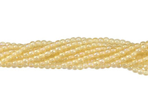 Czech Glass 2mm Topaz Luster Iris Round Bead Strand by Starman Czech Glass 2mm Topaz Luster Iris Round Bead Strand by Starman