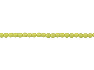 Czech Glass 3mm ColorTrends Pacifica Honeydew Round Bead Strand by Starman Czech Glass 3mm ColorTrends Pacifica Honeydew Round Bead Strand by Starman