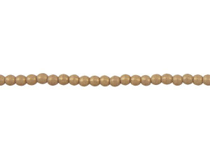 Czech Glass 3mm ColorTrends Pacifica Macadamia Round Bead Strand by Starman Czech Glass 3mm ColorTrends Pacifica Macadamia Round Bead Strand by Starman