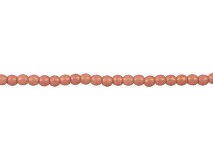 Czech Glass 3mm ColorTrends Pacifica Watermelon Round Bead Strand by Starman Czech Glass 3mm ColorTrends Pacifica Watermelon Round Bead Strand by Starman