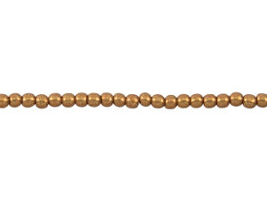 Czech Glass 3mm ColorTrends Saturated Metallic Flame Round Bead Strand by Starman Czech Glass 3mm ColorTrends Saturated Metallic Flame Round Bead Strand by Starman