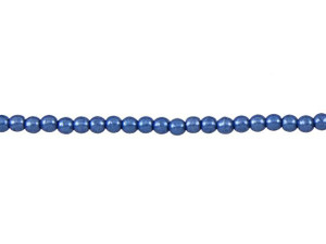 Czech Glass 3mm ColorTrends Saturated Metallic Navy Peony Round Bead Strand by Starman Czech Glass 3mm ColorTrends Saturated Metallic Navy Peony Round Bead Strand by Starman