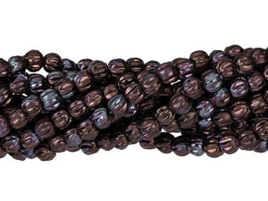 3mm Stone Bead Strand in Peridot - Jesse James Beads