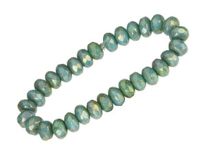 Czech Glass Faceted Cathedral Beads