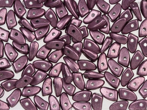 Czech Glass 6mm ColorTrends: Saturated Metallic Dusty Cedar Prong Bead 2.5-Inch Tube by Starman Czech Glass 6mm ColorTrends: Saturated Metallic Dusty Cedar Prong Bead 2.5-Inch Tube by Starman