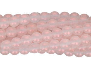 Czech Glass 6mm Cosmic Twinkle Rosaline Round Bead Strand by Starman Czech Glass 6mm Cosmic Twinkle Rosaline Round Bead Strand by Starman