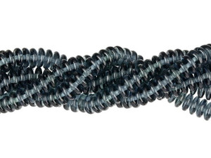 Czech Glass 6mm Montana Blue Rondelle Bead Strand by Starman Czech Glass 6mm Montana Blue Rondelle Bead Strand by Starman