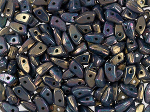 Czech Glass 6mm Oxidized Bronze Prong Bead 2.5-Inch Tube by Starman Czech Glass 6mm Oxidized Bronze Prong Bead 2.5-Inch Tube by Starman