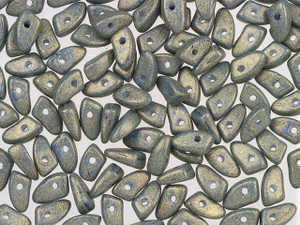 Czech Glass 6mm Pacifica Poppy Seed Prong Bead 2.5-Inch Tube by Starman Czech Glass 6mm Pacifica Poppy Seed Prong Bead 2.5-Inch Tube by Starman