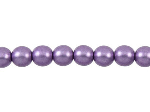 Czech Glass 8mm ColorTrends Saturated Metallic Ballet Slipper Round Bead Strand by Starman Czech Glass 8mm ColorTrends Saturated Metallic Ballet Slipper Round Bead Strand by Starman