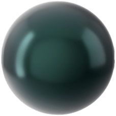 PRESTIGE Crystal Components 5810 5mm Round Crystal Pearl Black Bead