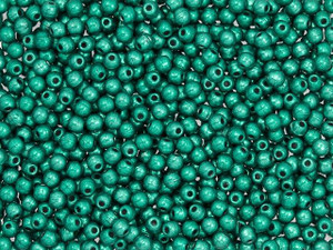 Czech Glass ColorTrends Saturated Metallic Arcadia Half-Drilled 2mm Round Glass Finial Bead 2.5-Inch Tube by Starman Czech Glass ColorTrends Saturated Metallic Arcadia Half-Drilled 2mm Round Glass Finial Bead 2.5-Inch Tube by Starman