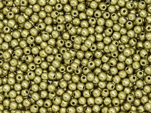 Czech Glass ColorTrends Saturated Metallic Limelight Half-Drilled 2mm Round Glass Finial Bead 2.5-Inch Tube by Starman Czech Glass ColorTrends Saturated Metallic Limelight Half-Drilled 2mm Round Glass Finial Bead 2.5-Inch Tube by Starman