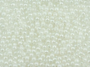 Czech Glass Metal Luster Alabaster Half-Drilled 2mm Round Glass Finial Bead 2.5-Inch Tube by Starman Czech Glass Metal Luster Alabaster Half-Drilled 2mm Round Glass Finial Bead 2.5-Inch Tube by Starman