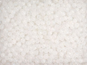 Czech Glass Opaque White Half-Drilled 2mm Round Glass Finial Bead 2.5-Inch Tube by Starman Czech Glass Opaque White Half-Drilled 2mm Round Glass Finial Bead 2.5-Inch Tube by Starman