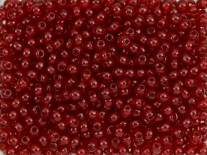 Czech Glass Round Beads 3mm Ruby (100pc Strand) by Starman