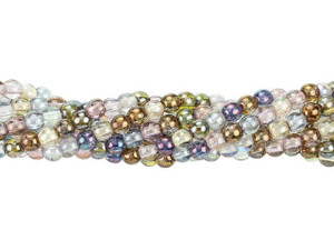 Czech Glass Round Beads Luster Mix 3mm (100pc pack) by Starman Czech Glass Round Beads Luster Mix 3mm (100pc pack) by Starman